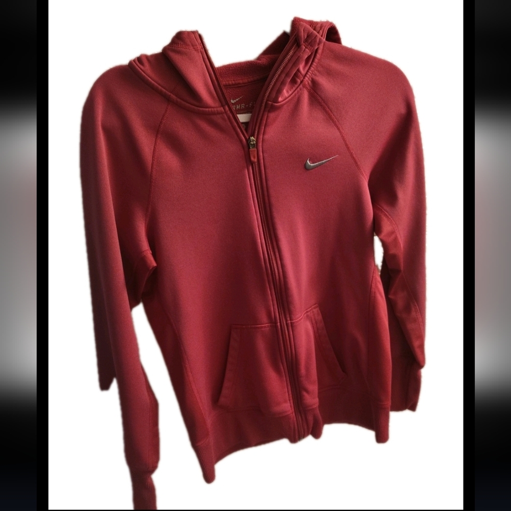Nike Magenta Full-Zip Hoodie Women's Size Small